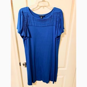 Banana Republic Cobalt Blue Mini Dress SZ XL